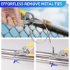 Cable Tie Scissors and T-shaped Wrench, Deecam for Tensioning and
