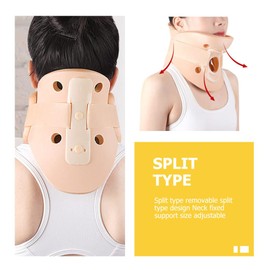 Healeved Adjustable Brace Vista Collar Brace Stretcher Shaping Collar Shower Cover Plastic To Stretch Protective Gear
