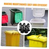 iplusmile 10Pcs Flexible Bin Lid Hinge Pins for Outdoor Garbage