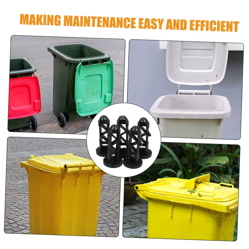 iplusmile 10Pcs Flexible Bin Lid Hinge Pins for Outdoor Garbage