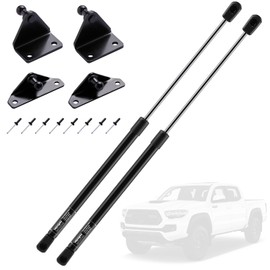 Vepagoo Hood Struts for Toyota Tacoma 2016-2023, 2 pcs Front Hood Engine Cover Lift Support with Brackets Replacement Number 21-27016-02