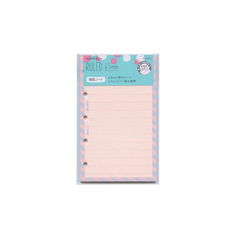 Raymei Fujii Decona Mini 5 Size System Organizer Refill, Horizontal