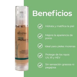 Crema Facial Hidratante Color Medio Acabado Mate 50g Cream Piel Sensible Grasa Mixta Acneica Rosácea Atópica Diabética