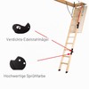 2 Pieces Loft Ladder Pull Down Hinges Suitable for Restoration