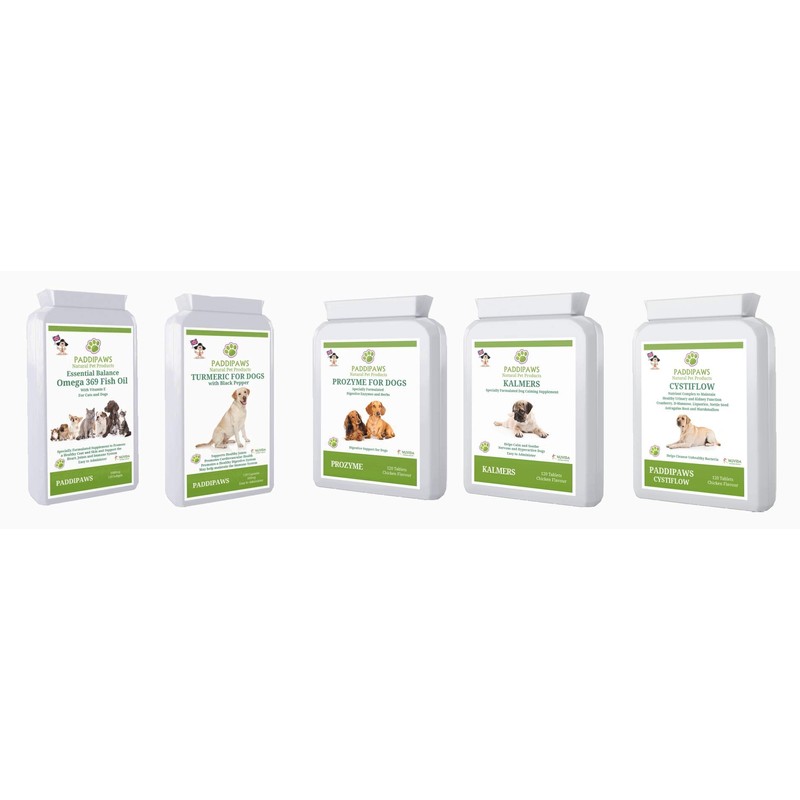 PADDIPAWS Dog Calming Tablets - A natural blend to help