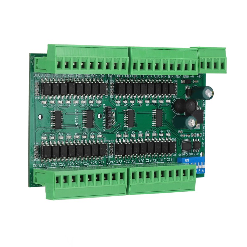 RS485 Input Controller 32 Channel DIN Rail Isolated PLC Switch