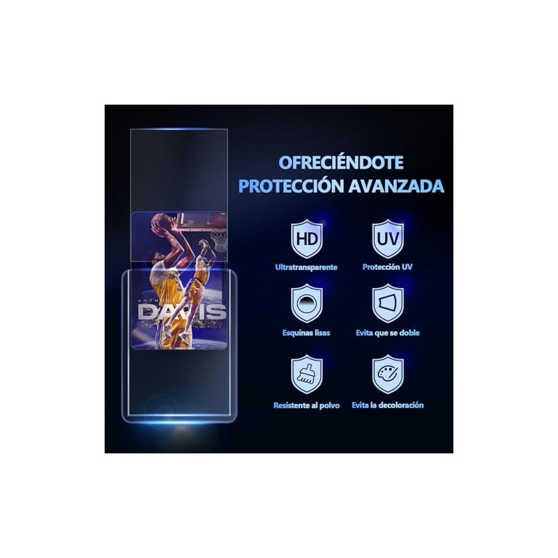 200 hojas Fundas para tarjetas de carga superior de 3