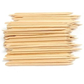 20 pcs Cuticle Pusher Nail Art Cuticle Orange Wood Sticks for Cuticle Removal Manicure Manicure Instrument Convenient and Attractive Cuticle Tools