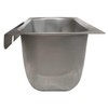 Commercial Kitchen Restaurant Duty Canopy Hood Grease Cup- Removable Keyhole