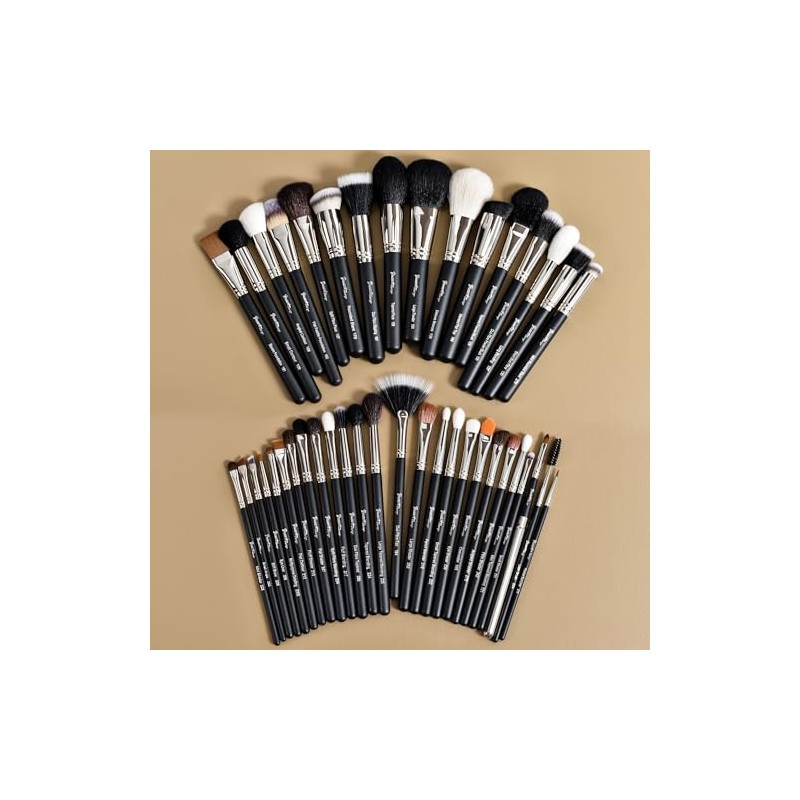 BUEART DESIGN - Juego de 42 brochas de maquillaje con