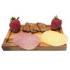 EcoDecors, Teak Cutting Board 10"x6", Reversible Compact Teak Wood Edge