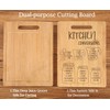 Cutting Board Gift for Home Kitchen,Camping,Barbecue,BBQ-New Apartment,New Home,First House,Housewarming Gift-Wedding