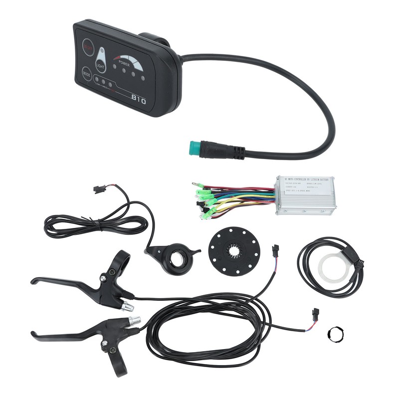 Electric Bike Controller Kit with Brake Handle Thumb Throttle 250W