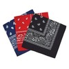 Laciteinterdite Set of 3 Paisley Bandanas for Men and Women,