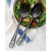 EUIRIO 5PCS Serving Utensils,Serving Set Includes Large Serving Spoon Slotted