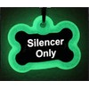 Silencer for Stainless Steel Bone Shape ID tag, Glow in