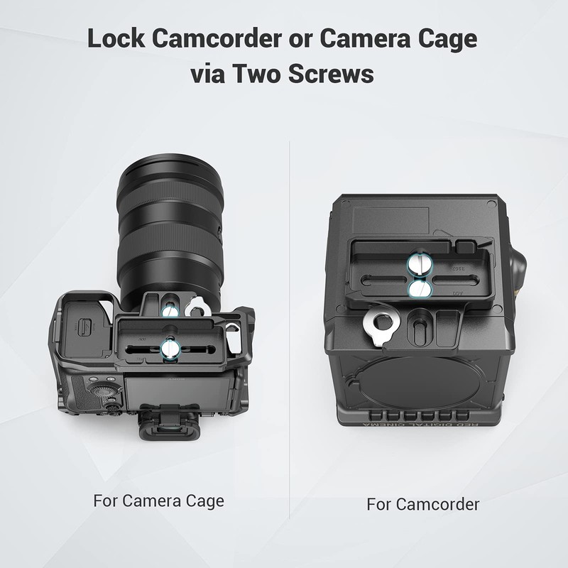 SMALLRIG Advanced Arca-Type Quick Release Plate for DJI RS 2