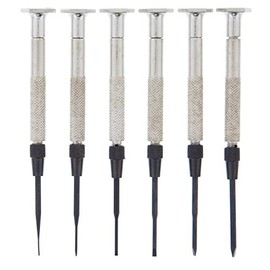 Moody 58-0116 6-Piece Steel Handle Slotted Precision Driver Set
