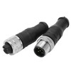 Pair for NMEA2000 Male Female Terminator Resistor 5Pin M12 Thread