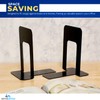 1InTheOffice Bookends, Book Stoppers, Large Metal Bookends for Shelves &