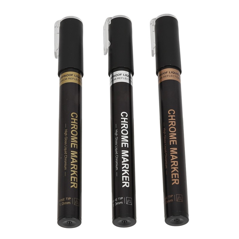 3pcs Nail Art Graffiti Pen Portable Quick Dry Nail Drawing