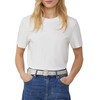 s.Oliver Leather Belt with Pin Buckle, silver