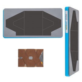 SUPERDANT Card Bag Made of Leather Cutting Die Card Package Cutting Die Leather Craft Die Cutting Machine Card Case Wooden Punch Mould Craft Protective Slim Wallet for Men and Women Leather Case
