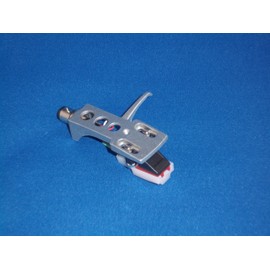 STEREO MOVING MAGNETIC CARTRIDGE with SILVER HEADSHELL including DIAMOND STYLUS ASSEMBLY