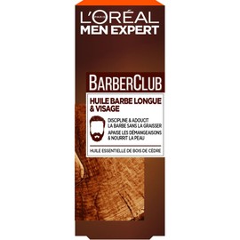L'Oréal Men Expert BarberClub Mens Cedar Essential Oil 30ml - 1 Piece
