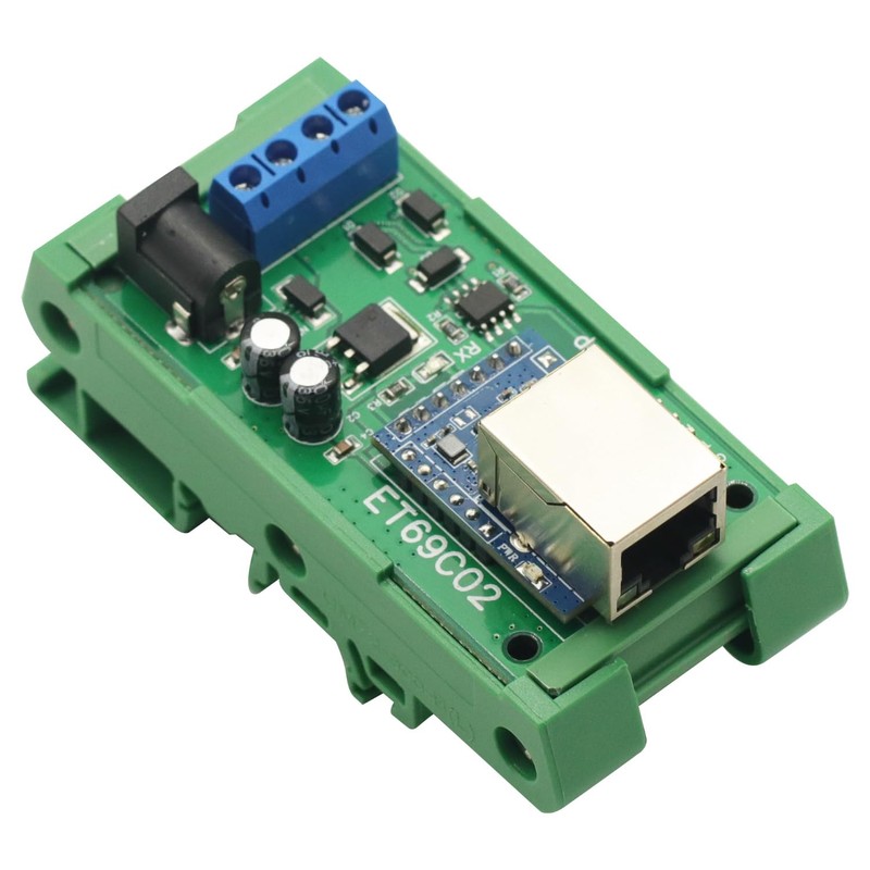 RS485 to Ethernet TCP/IP Converter for MQTT Modbus RTU Module