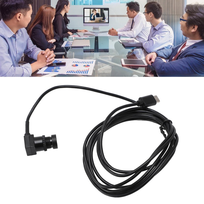 Generic Type C Webcam, 1080P USB Fixed Focus Camera Clear