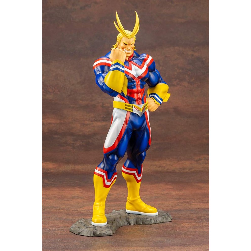Kotobukiya My Hero Academica: All Might ArtFX J Statue, Multicolor