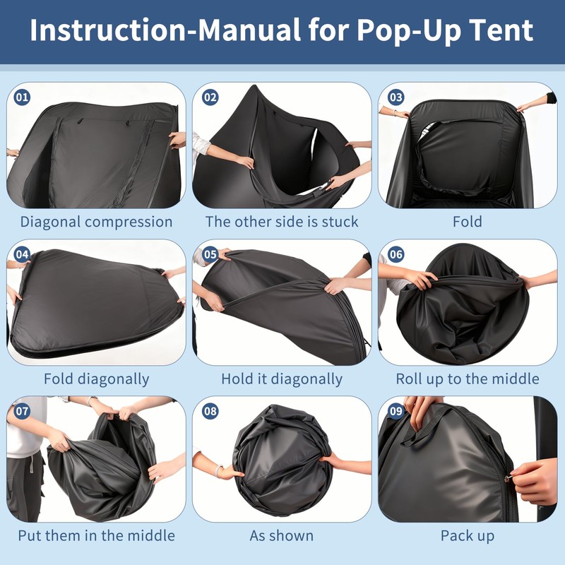 Sensory Tent for Kids with Autism ADHD SPD, Pop Up