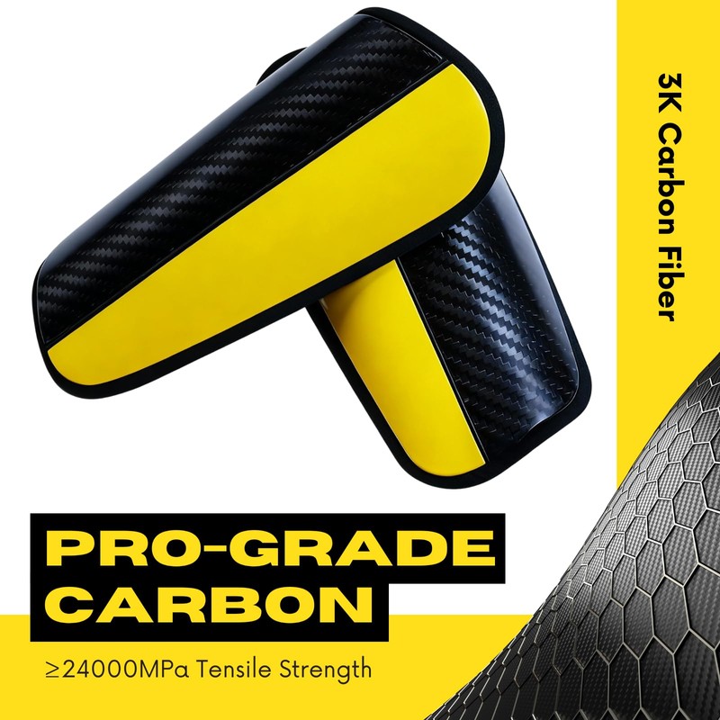LIGVIV Pro Carbon Fiber Soccer Shin Guards, One Size Fits