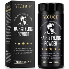 Hair Styling Powder 30g Large - Hair Texture Powder for Men | Matte Finish & Strong Hold | Natural Root Lift for Instant Volume | Oil-Free & Lightweight | Easy to Apply & Long-Lasting