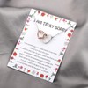WSNANG Apology Gifts I'm Sorry Gifts for Her Interlocking Heart