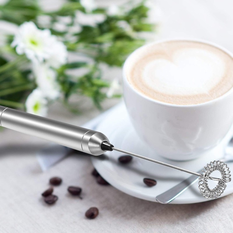 Aphse Handheld Milk Frother Electric Foamer for Hot Chocolate &