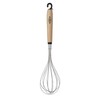 Suncraft BM-205 Whisk, Made in Japan, Natural Wood Pattern, Mokuhouse,