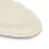LAMBAA Sheep Wool Fleece Insoles White 12 Women/10 Men