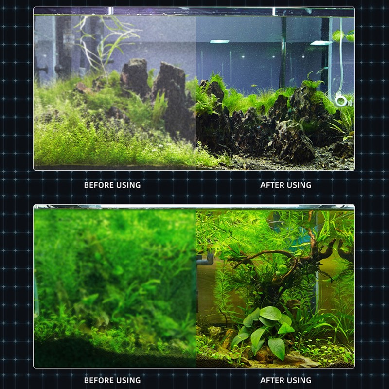 Aquarium Clean Light Timing Submersible UVC Water Clean Lamp for