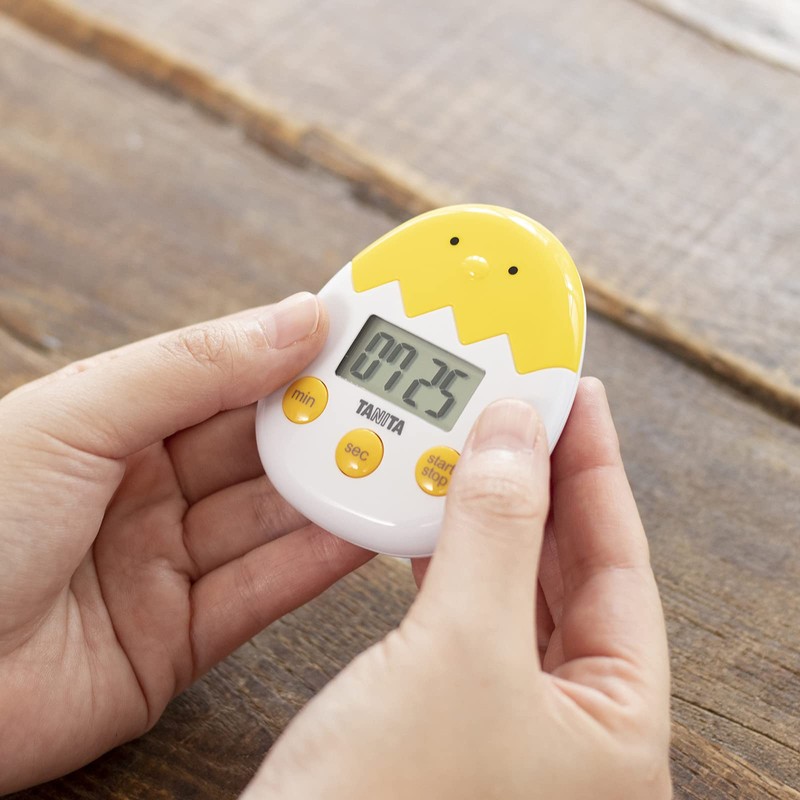 Tanita TD-419-YL Timer, 100 Minute Meter, Yellow