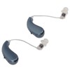 2PCS Digital Sound Enhancer Rechargeable Sound Hearing Device with Noise