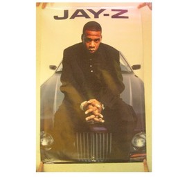 Jay Z Poster Jay-Z Jayz Sitting by Car Jayz