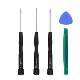 Fongmore P5 1.2mm Pentalobe Screwdriver T5 Torx and PH000 Phillips Screwdriver Set with Pry Bar Spudgers for MacBook Pro and Air with Retina Display