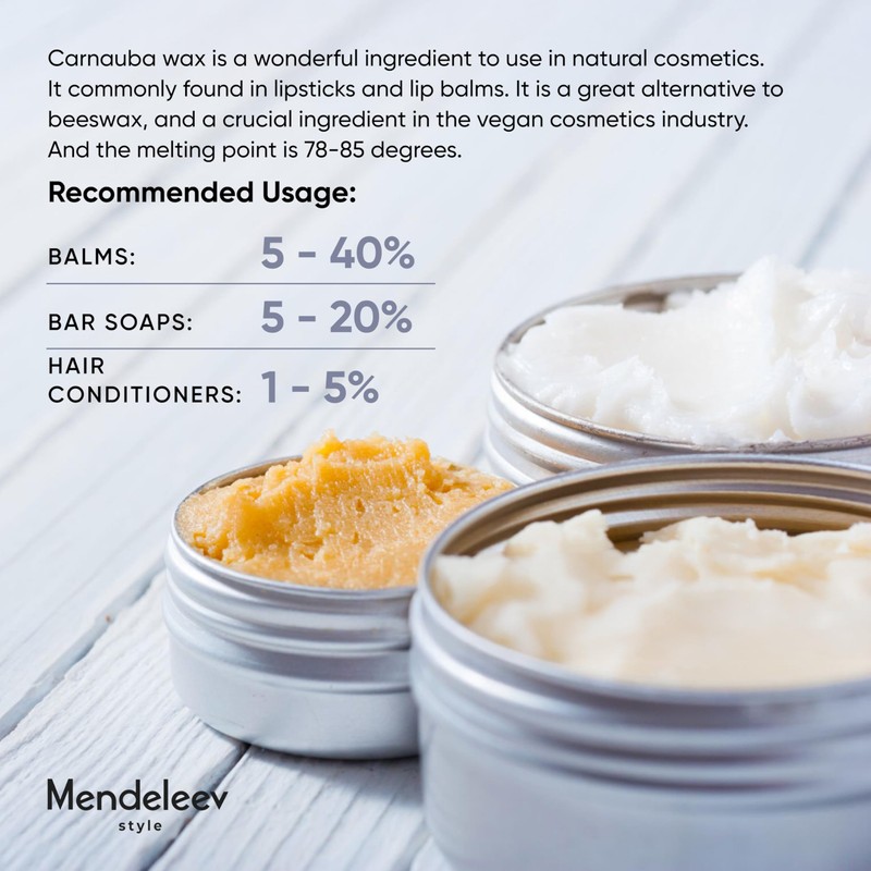 13 Oz Carnauba Wax Flakes Pure Carnauba Wax Bulk for