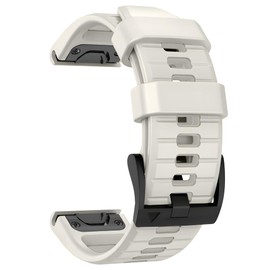 OUTVI 22mm watch band for garmin fenix 5 6 7 pro Sapphire Solar Forerunner 965 955 935 745 epix Pro Gen 2 47mm only soft silicone quick fit 22 watch bands replacement for men women Fog Grey