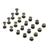 JINTANG 100 Set Chicago Book Screws, 4/6/8/10/15 mm, Binding Screws