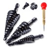Hakkin 3pcs M35 Cobalt Step Drill Bit for Metal 1/8"-7/8"(34