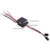 RcESC 320A6-12V Brushed ESC Speed Controller with 2ABEC for Ahvqevn