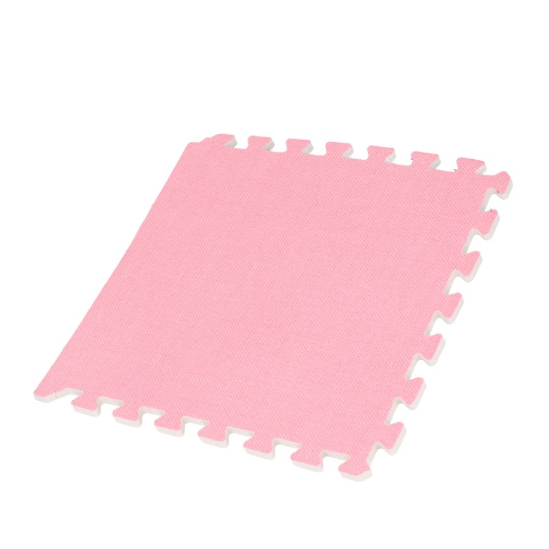 Cotton Linen Interlocking Mat Thicken Soundproofing Cuttable Patchwork Puzzle Foam